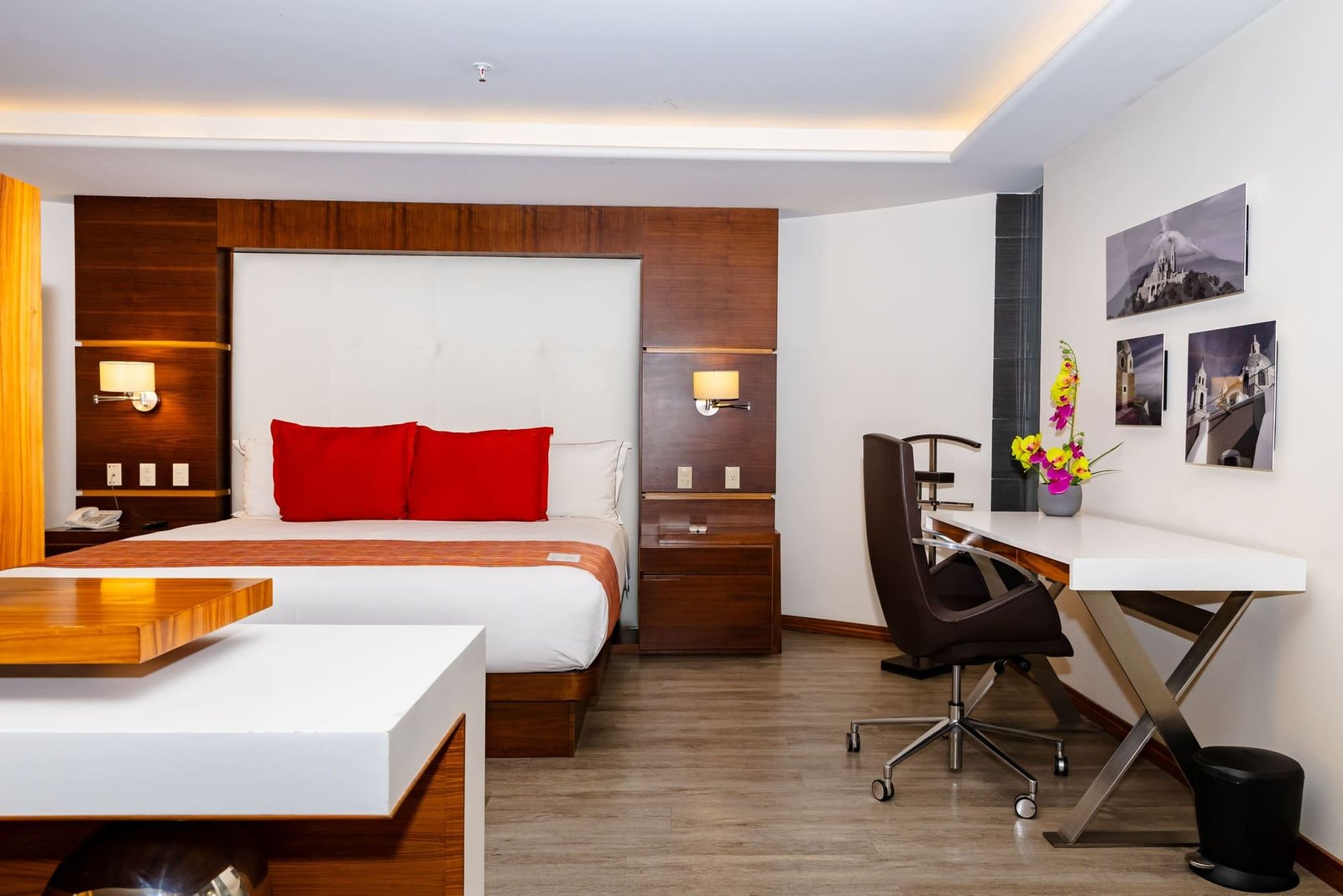 Habitación Grand Imperial en Hotel JF Grand Puebla, vista panorámica desde el sexto piso